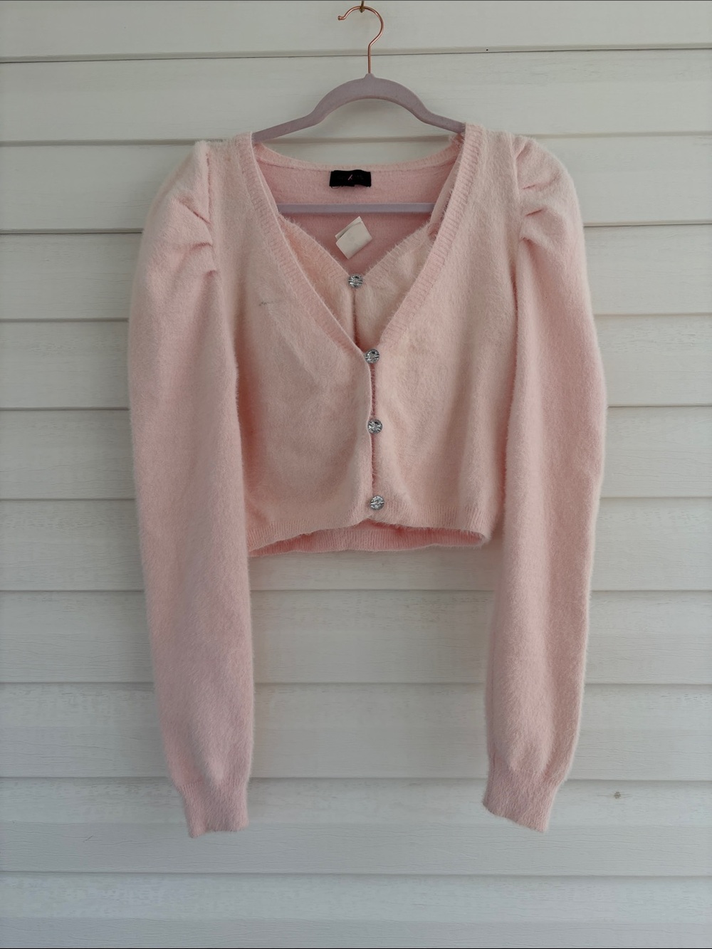 ✨ 3 for $15 Bundle Deal ✨ Chic Light Pink Women's Cardigan Set